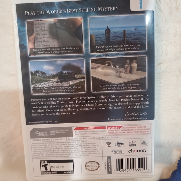 NWOT Agatha Christie "And Then There Were None " - Picture 7 of 8